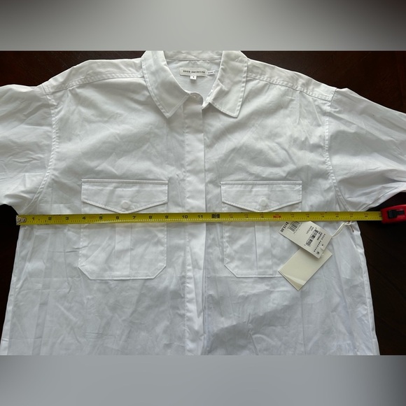 NEW GOOD AMERICAN White women  Shirt size 1 - Picture 6 of 8